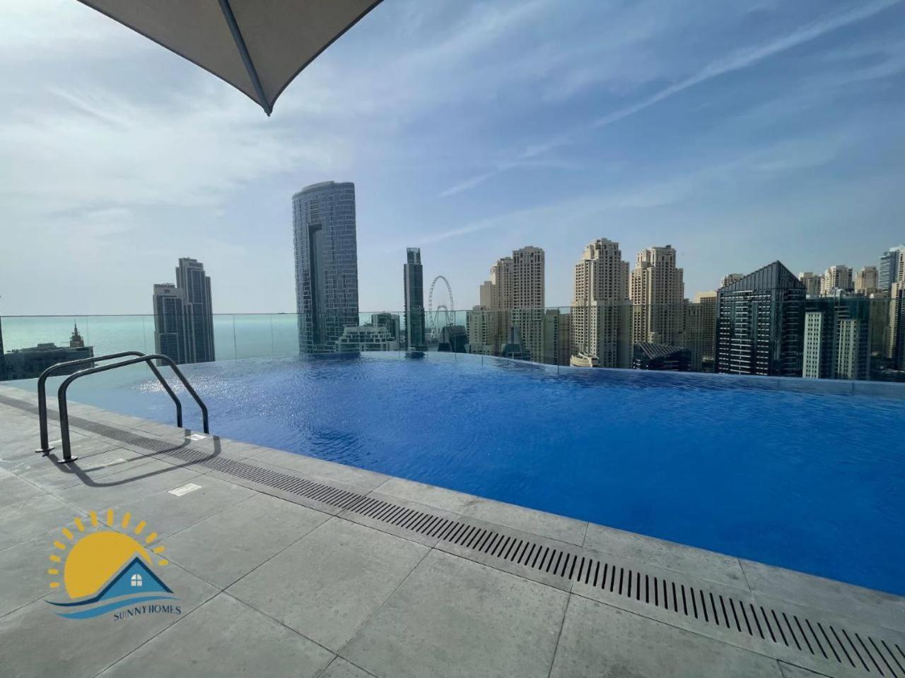 Dubai Marina Walk Gem Modern Apartments With Pool & Gym Access, Steps To Beach & Metro Managed By Sunnyhomes Bagian luar foto