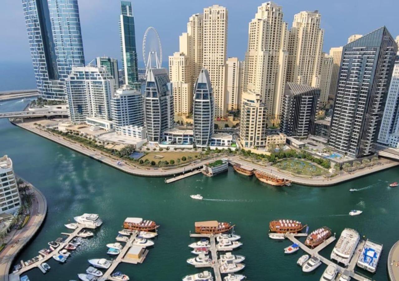 Dubai Marina Walk Gem Modern Apartments With Pool & Gym Access, Steps To Beach & Metro Managed By Sunnyhomes Bagian luar foto