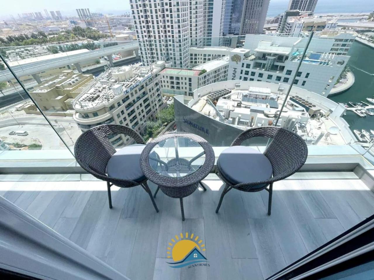 Dubai Marina Walk Gem Modern Apartments With Pool & Gym Access, Steps To Beach & Metro Managed By Sunnyhomes Bagian luar foto