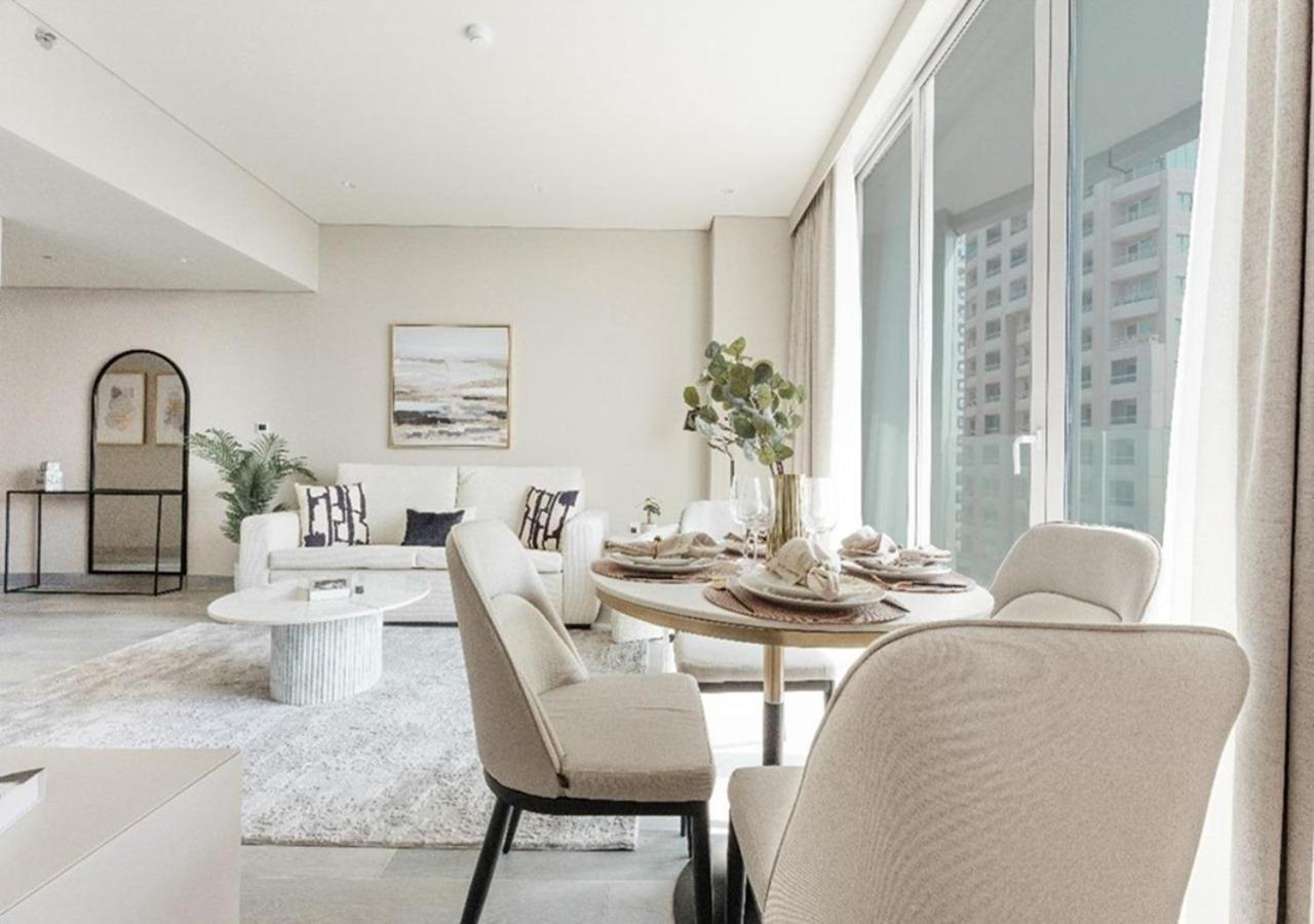 Dubai Marina Walk Gem Modern Apartments With Pool & Gym Access, Steps To Beach & Metro Managed By Sunnyhomes Bagian luar foto